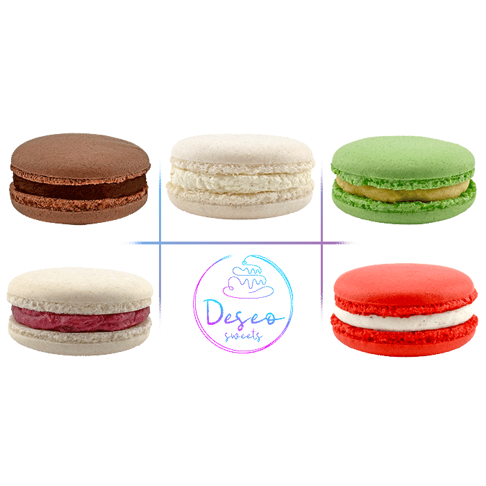 Poza cu Cutie cu 5 Macarons